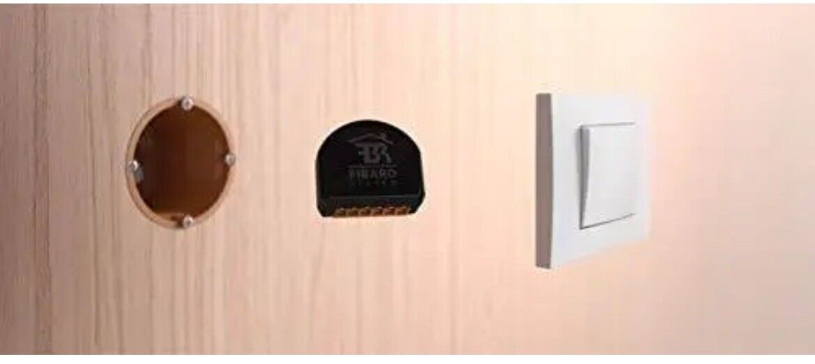 FIBARO Double Switch FGS-223ZW5 Z-Wave Plus Relay DIY Smart Light Wireless,Small