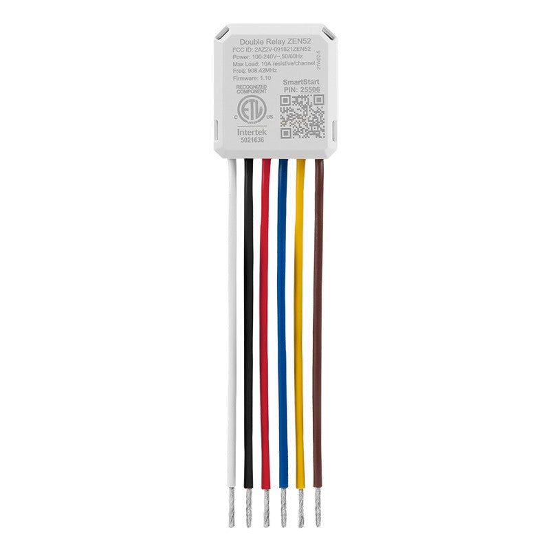 ZOOZ 700 SERIES Z-WAVE DOUBLE RELAY ZEN52 EU