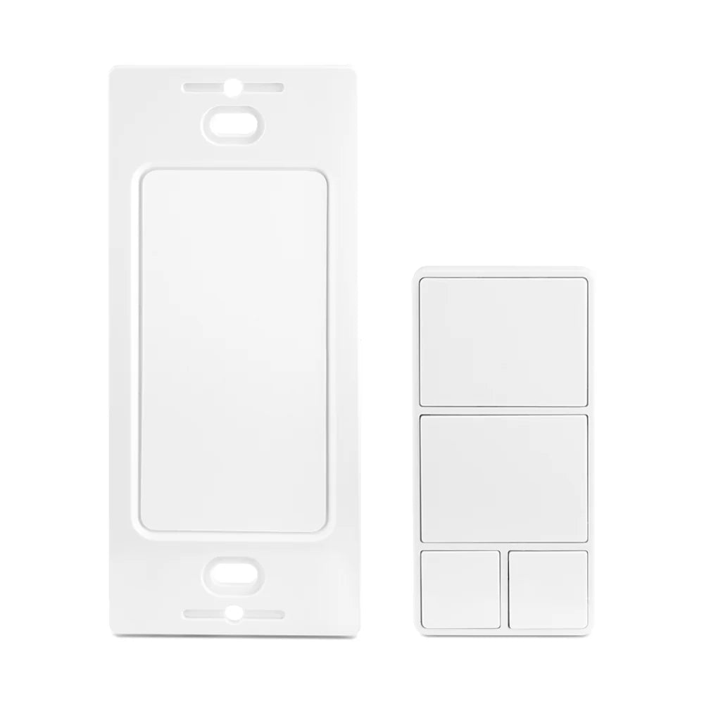 ZOOZ WALL REMOTE WHITE 800 SERIES Z-WAVE ZEN37 (BATTERY POWERED)
