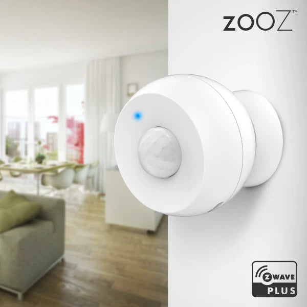 Zooz ZSE18 Motion Sensor 800 Series Z-Wave with Magnetic Base (Battery or USB Power)